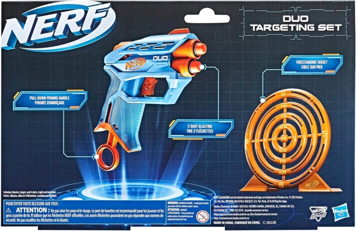 HASBRO NERF пістолет ELITE 2.0 DUO TARGET набір F6352 — фото 7