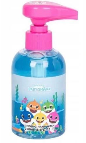 Мило гель у рідкому вигляді музичні для дітей BABY SHARK з мелодією 250 мл співає — фото 4