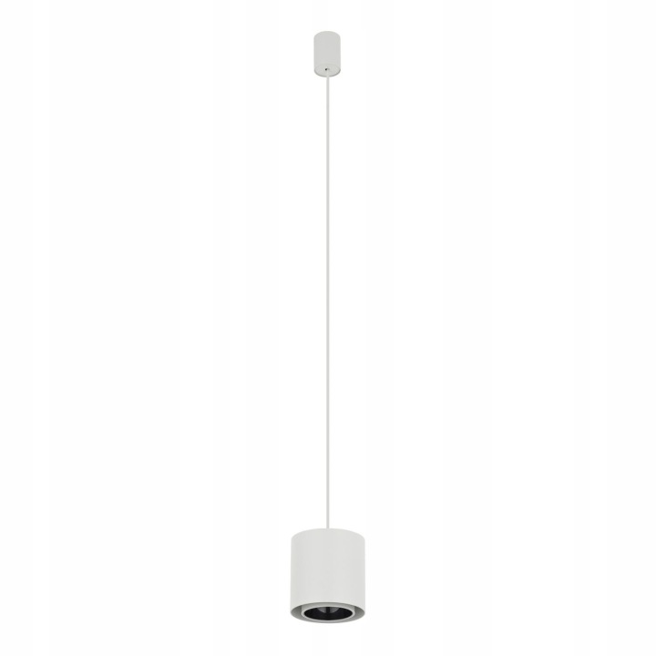 Černá závěsná lampa Point Duo je moderní nad jídelní stůl Nowodvorski