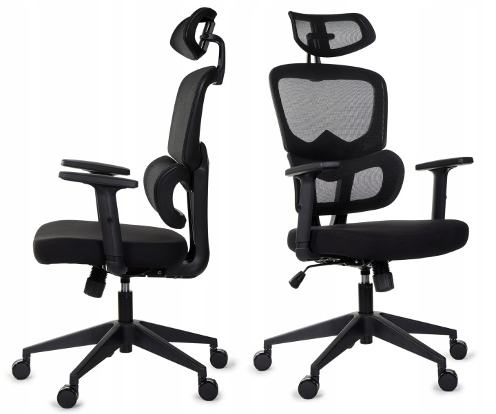 Ergonomické kancelářské křeslo Giosedio FXA004 s nastavitelnými područkami, Bozp