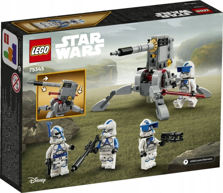 LEGO Star Wars солдати-клони з 501 легіону 75345 — фото 10