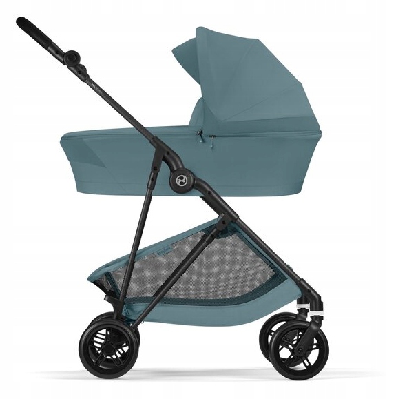 CYBEX люлька для візка прогулянкового MELIO карбон легка з ручкою — фото 2