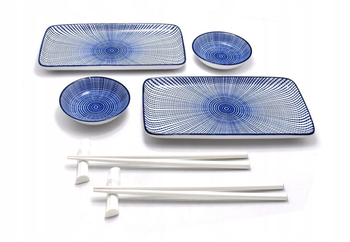Sada na sushi pro 2 osoby Tokusa Raundo Blue Box