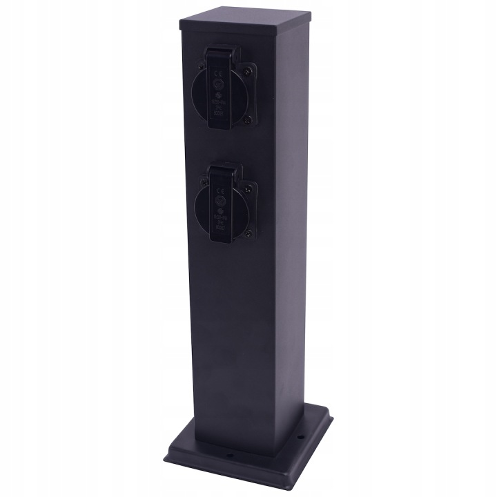 Zahradní sloupek Electric 40 cm 2 zásuvky 230 V 16 A IP44