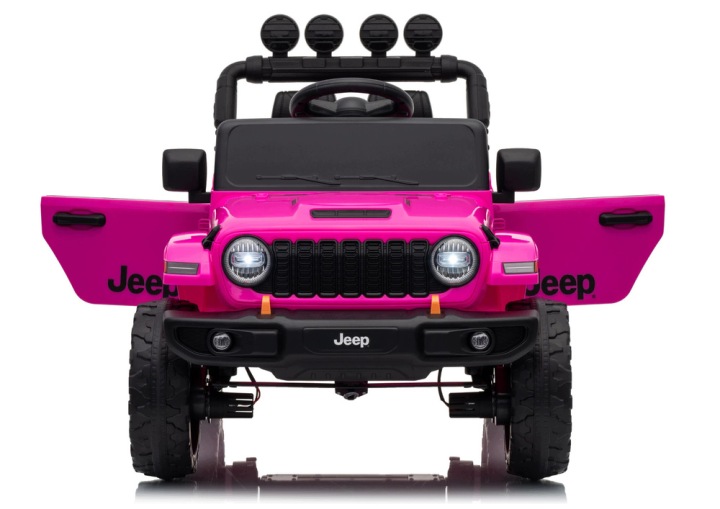 Транспортний засіб На Акумулятор Jeep Rubicon DK-JWR558 24 В Рожевий — фото 8