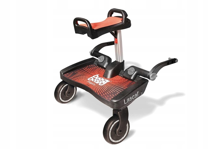 LASCAL підніжка для візка з сідлом SADDLE+ MAXI buggyboard
