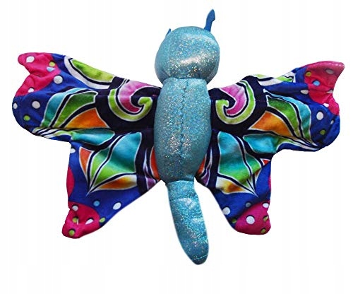 Wild republic 21411 huggers butterfly синій plush toy slap браслет, м'яка — фото 2