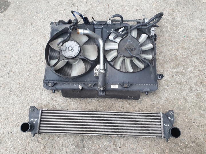 radiator fans intercooler SUZUKI SX4 FIAT SEDICI 2006- 1.6 DDIS