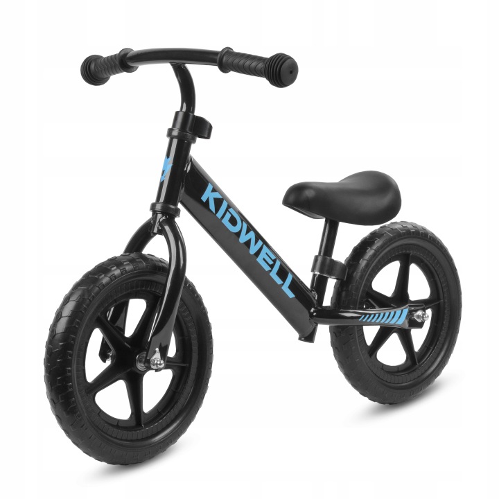 Біговел каталка KIDWELL REBEL колеса 12" легкий регульований чорний