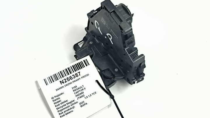de la Serrure Portière Droite Avant EU 805024067R RENAULT CAPTUR II