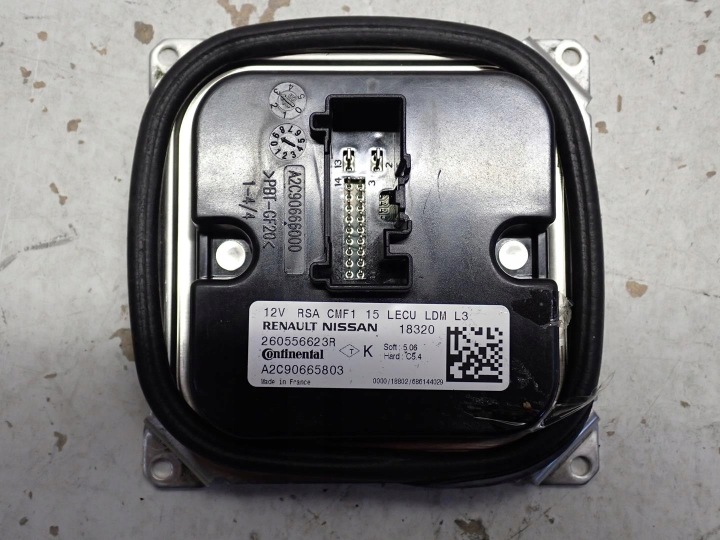 vezérlőegység modul lámpák NISSAN RENAULT 260556623