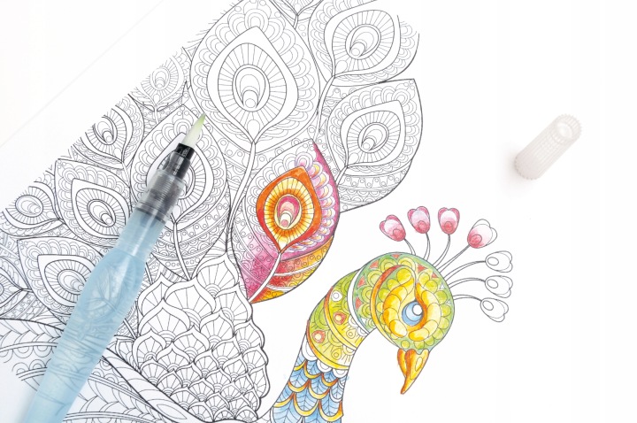 Пензель водний PENTEL FRH наконечник тонкий — фото 9