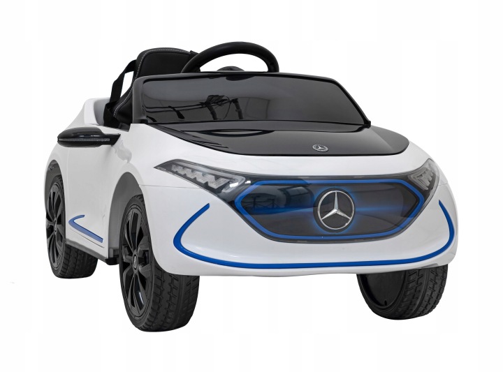 Mercedes Benz AMG EQA для дітей Білий 2x35 Вт акумулятор 12 В/7 Аг + Пульт — фото 3