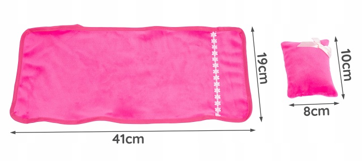 KINDERPLAY ŁÓŻECZKO DLA LALKI KOŁYSKA POŚCIEL Materiał karton plastik