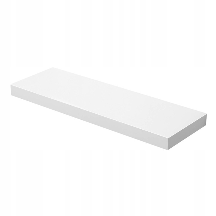 Pływająca półka ścienna skandynawska biała LOFT