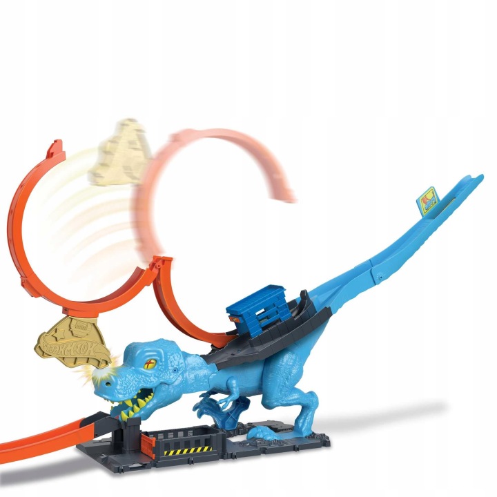 HOT WHEELS набір треків петля тиранозавра + машинка — фото 6