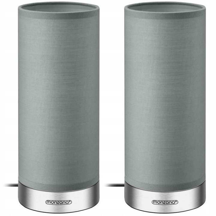 2 x Lampa Stolní Dotyková Stolní Lampa Šedá