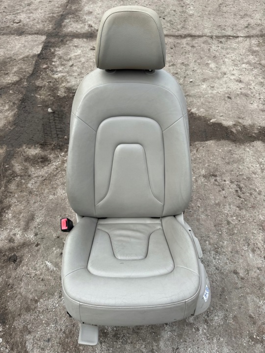 AUDI A4 B8 Siège Gauche Avant Avant Chauffeurs Cuir, en cuir GRZANY