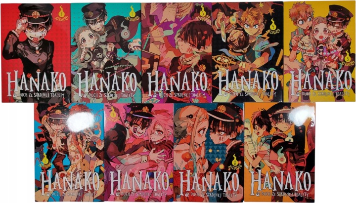 Zdjęcie egzemplarza: Hanako, duch ze szkolnej toalety 1-9 / Manga / AidaIro