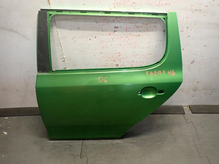 dvere zadok zadné Ľavé SKODA FABIA II 2007-2014 5J6833311B