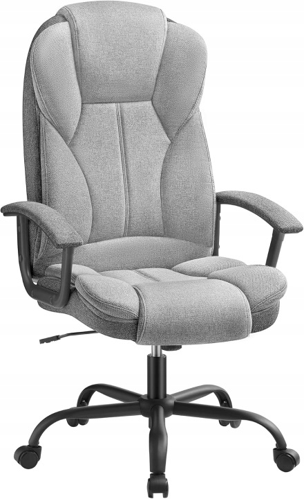 Ergonomické kancelářské křeslo s nastavitelnou výškou, prodyšná tkanina, pohodlné