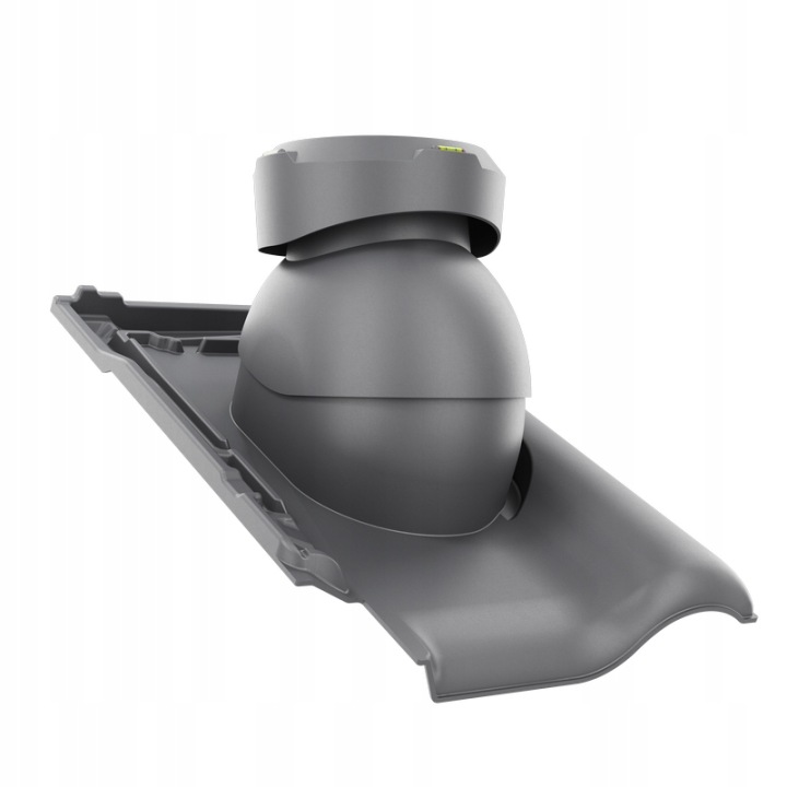 Krbový kanalizační ventilátor fi110 Creaton Titania Břidlice Angoba
