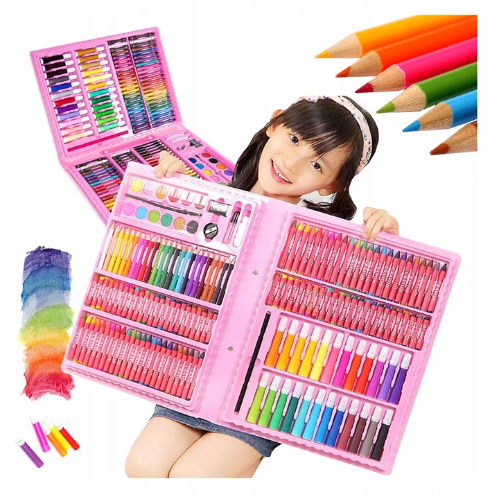 LARGE ART SET XXL SUITCASE 168 elements