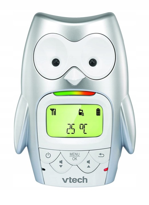 Радіоняня Vtech відтінки сірого і срібла — фото 3