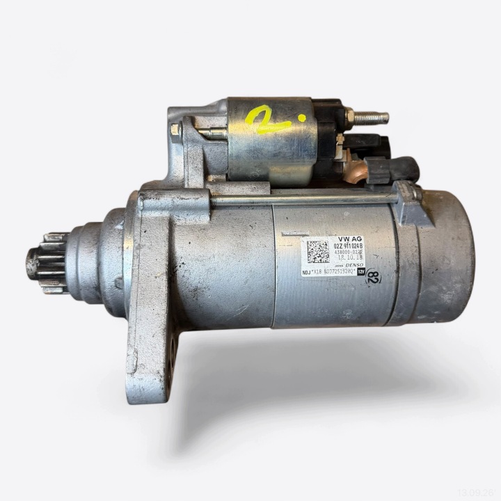 startér STARTER originál VW VOLKSWAGEN AUDI SKODA SEAT 02Z911024B
