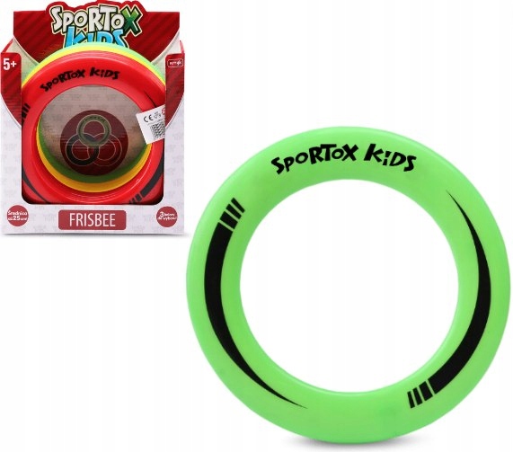 Фрісбі SPORTOX KIDS 25 см літаючий диск для дітей 5+ три кольори — фото 8