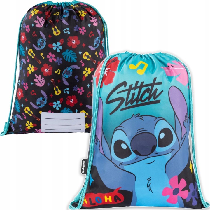 Мішок для взуття Stitch м'ятний Aloha — фото 3