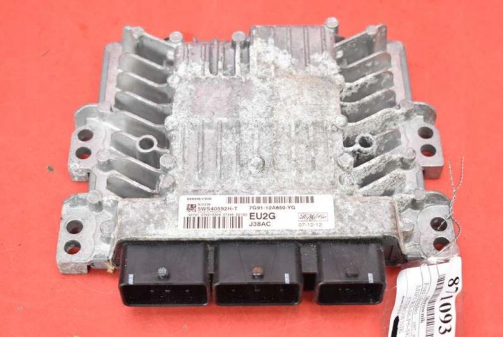 Unité de contrôle Ordinateur Moteur 7G91-12A650-YG FORD MONDEO MK4 1.8 TDCI 125 KM