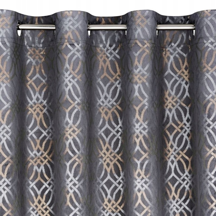 Závěs Areta Kolečka 140x250 Velur Eurofirany