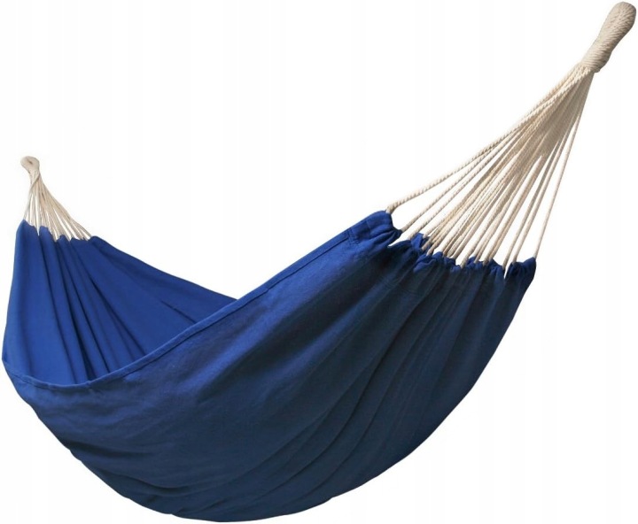 Houpací síť pro více osob 210x150 cm Modrá 300 kg Bavlna Polyester