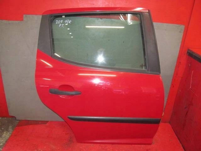 PEUGEOT 207 SW WK KOMBI KBI Rouge Portière Arrière Arrière Droit KKNB