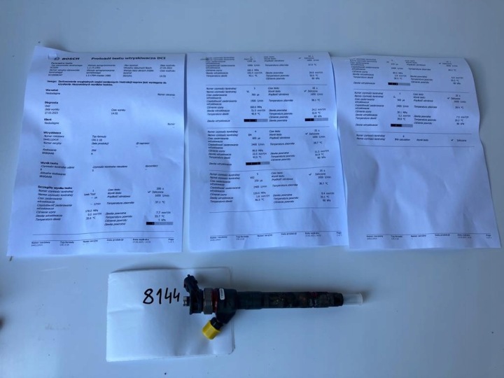 injector RENAULT 1.6 DCI 8201055367 #1 test