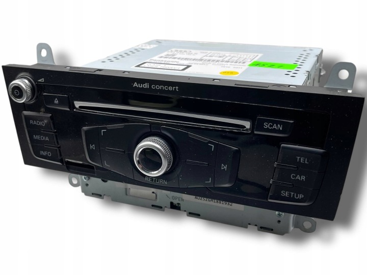 RADIO CD CONCERT AUDI Q5 8R1035186N !J