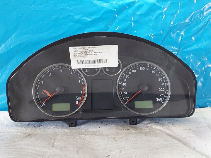 dials clock SEAT ALHAMBRA LIFT 2.0 B 7M7920800H