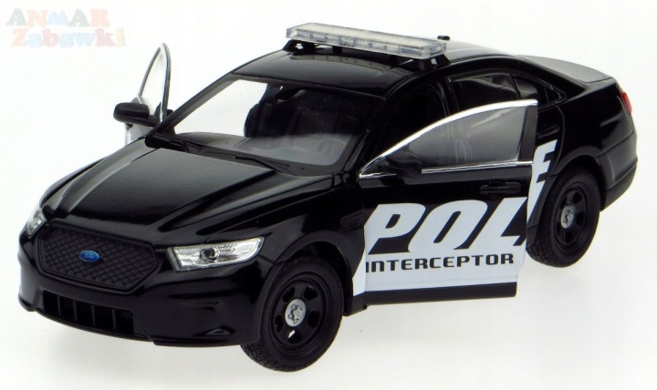 FORD POLICE INTERCEPTOR модель металева WELLY 1:24 — фото 8
