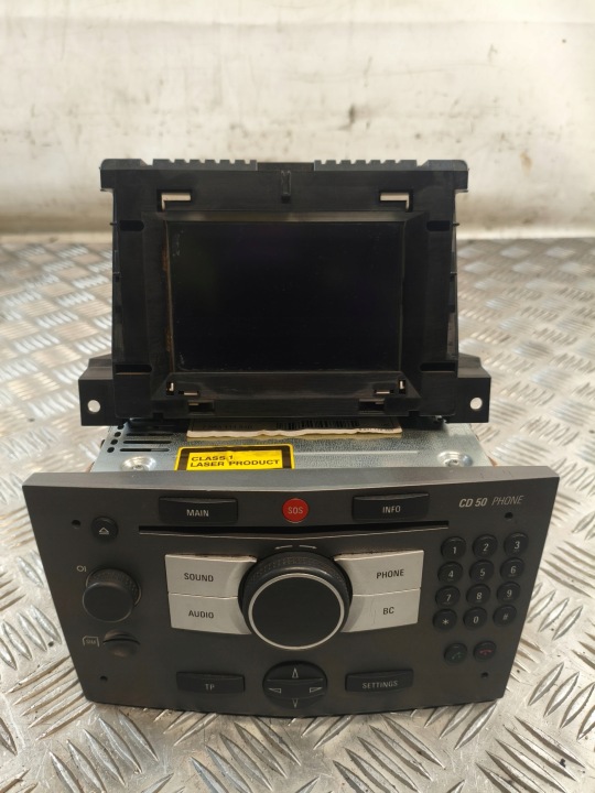 RADIO CD Bildschirm, OPEL ASTRA H 1.9D 13 157 571 BF 13111163