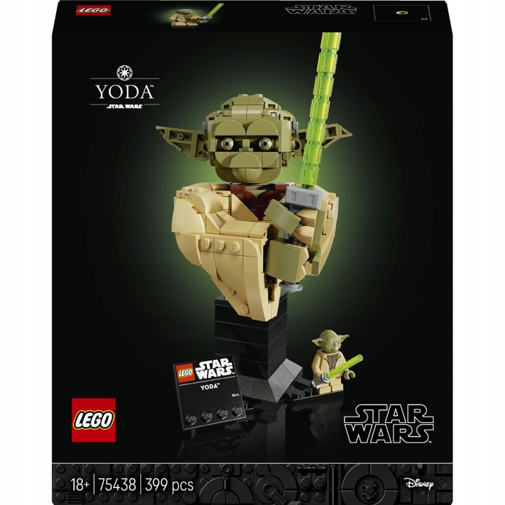 Конструктор Lego 75438 Star Wars Бюст Yoda — фото 2