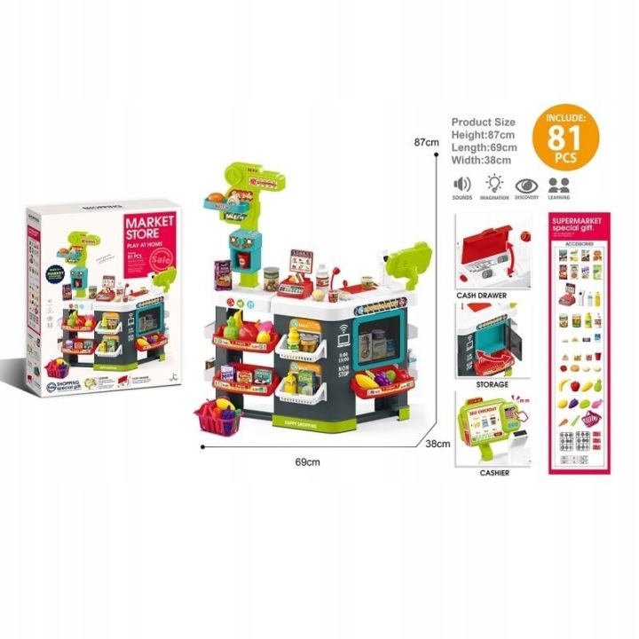 Іграшка market для дітей Eurobaby