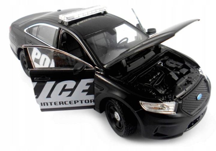 FORD POLICE INTERCEPTOR модель металева WELLY 1:24 — фото 9