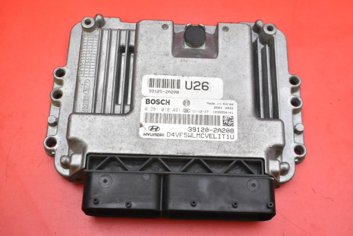 control unit of the engine 39120-2A208 0281018491 HYUNDAI I40 1 and VF 1.7 CRDI 116 KM