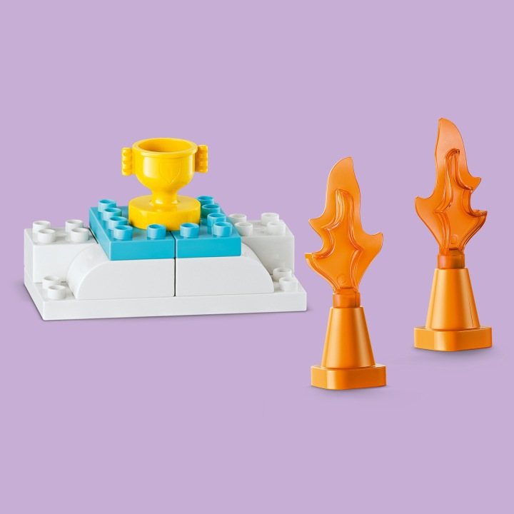 LEGO 10478 DUPLO Творчі рампи 3 в 1 з транспортними засобами — фото 6