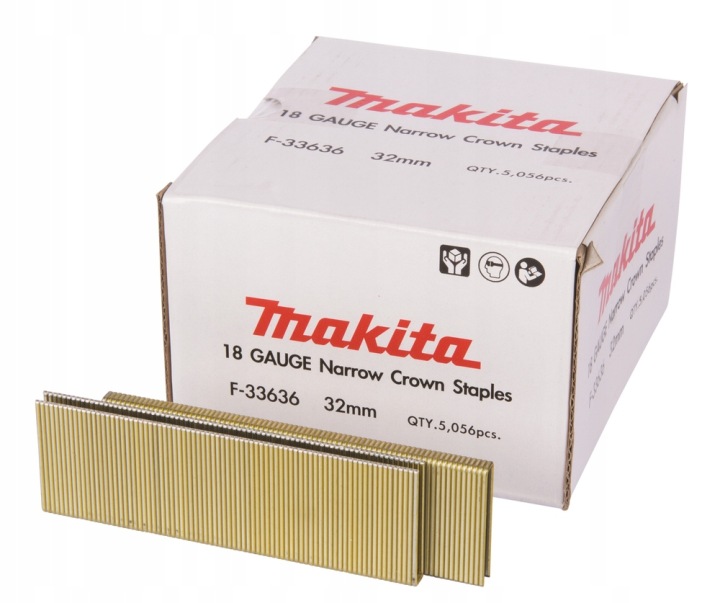 Makita Sponky 18GA 5,7x32mm 5056 Ks. Pozinkované F-33636 pro AT450H