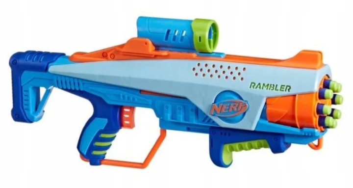 Пістолет NERF Elite Jr Rookie Pack Пускова установка 32 стрілки мішені F6752