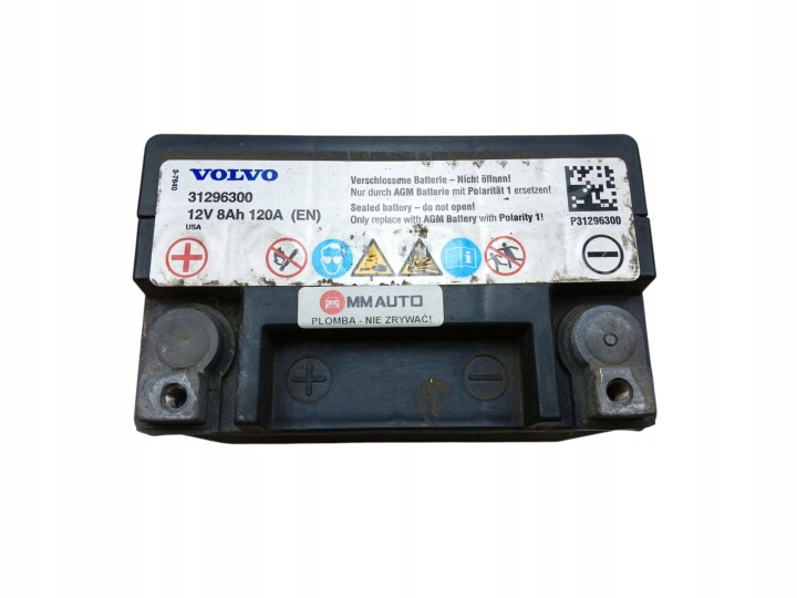 AKUMULATOR DODATKOWY START STOP VOLVO V40 II S60 II XC60 und XC70 II 31296300
