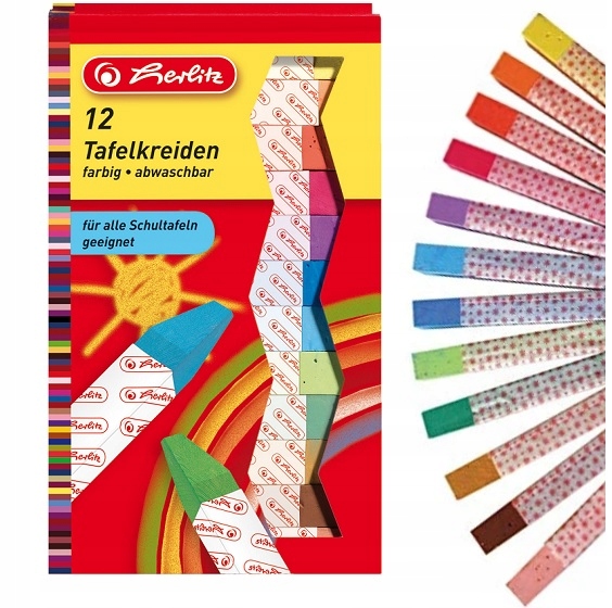 Крейда для дошки Herlitz 12 шт.