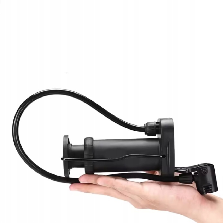 MINI POMPKA ROWEROWA NOŻNA для м'яча велосипеда повітряних кульок міцна зі шлангом ручна — фото 5